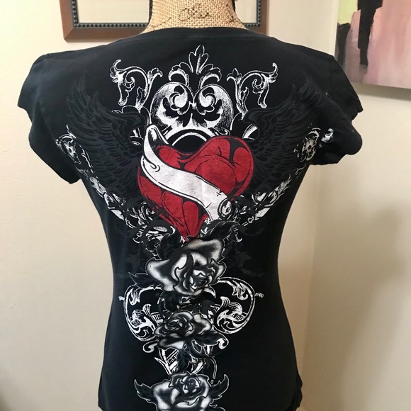 ❤️🖤❤️ Hearts, Roses, Rock n’ Roll - Picture 4 of 5